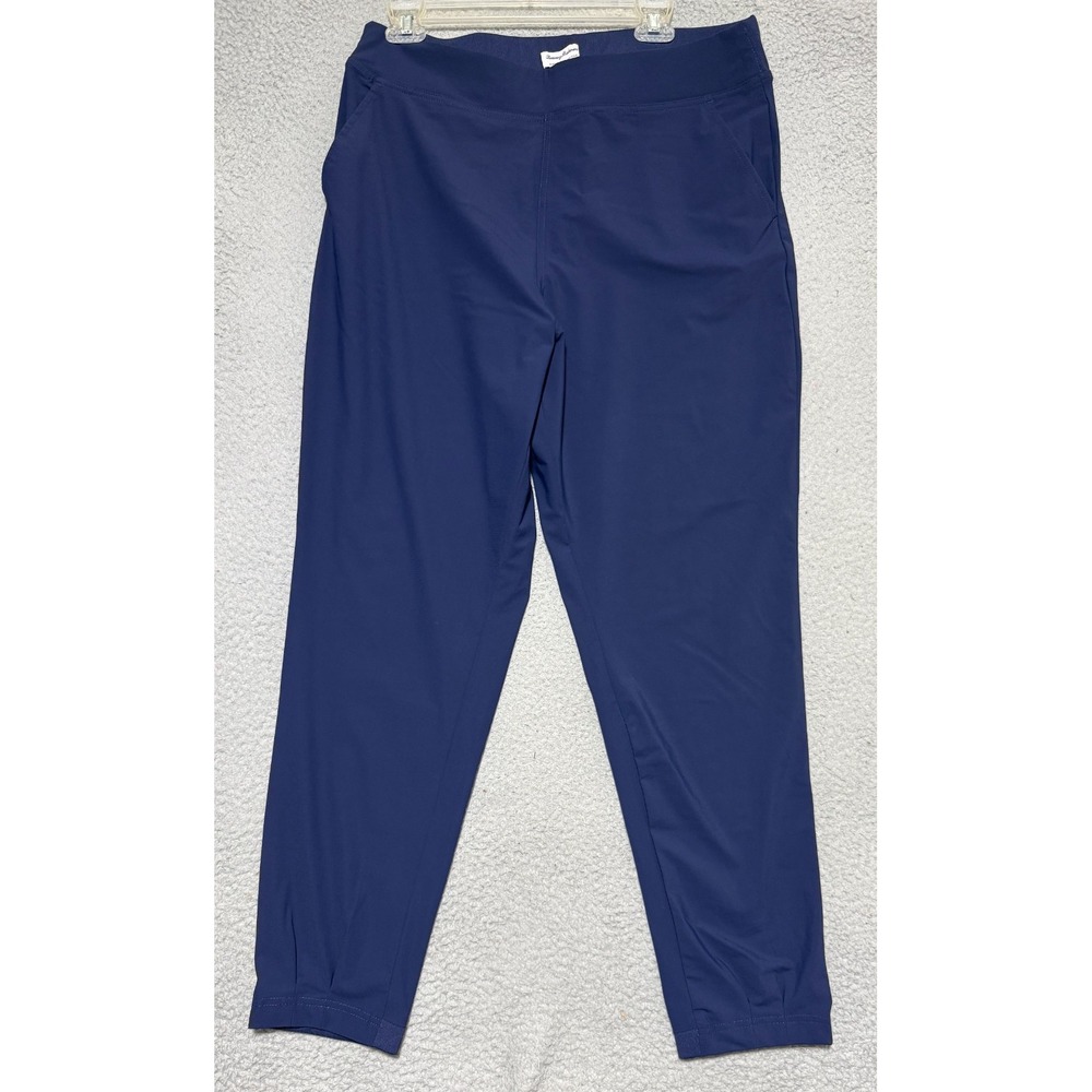 Tommy Bahama Everyday Active Performance Pants Womens XL Navy Blue Stretch